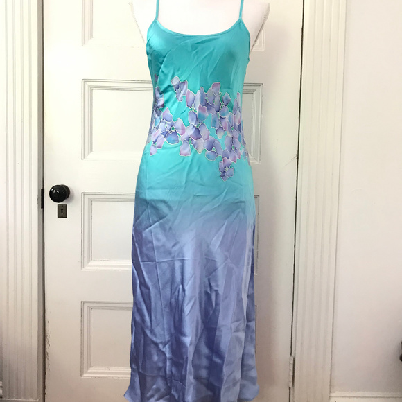 bias cut slip dress